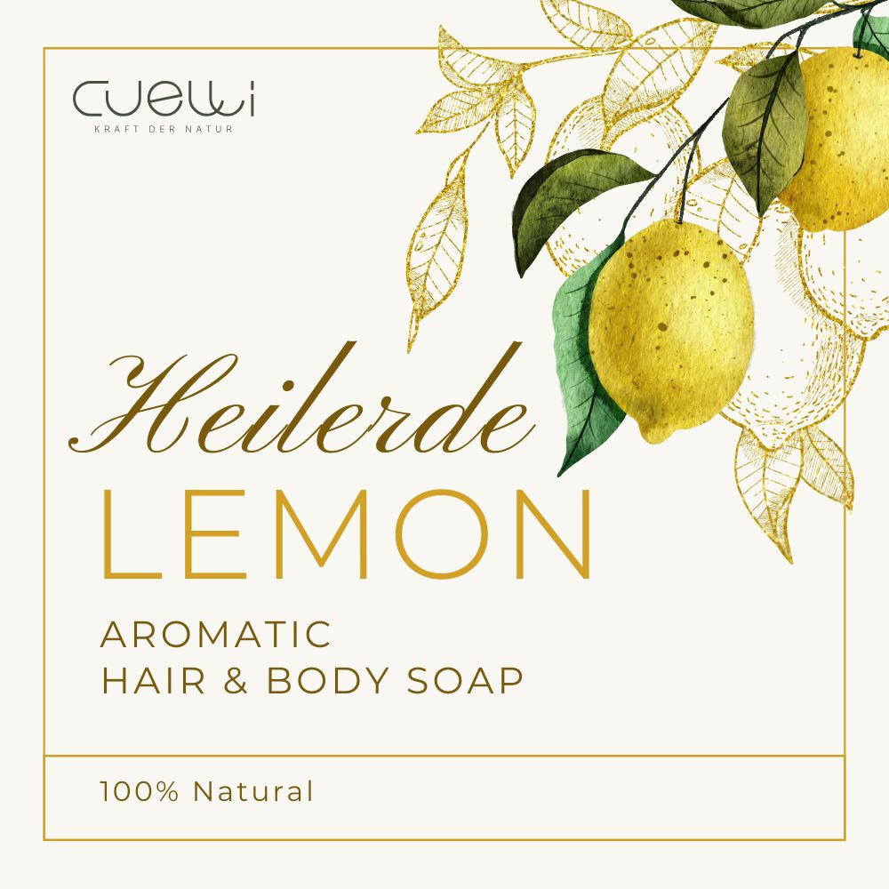 Haar Seife Heilerde & Lemon 180g